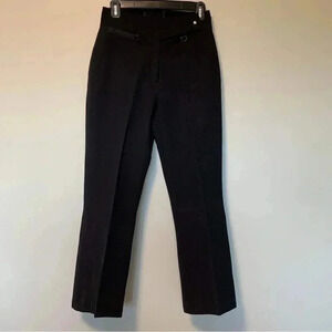 Obermeyer vintage  black stirrup in boot ski pants
